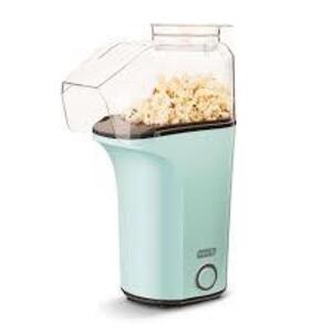 DESCRIPTION: (1) POPCORN MAKER BRAND/MODEL: DASH SIZE: MAKES 16 CUPS RETAIL$: $20.00 EA QTY: 1