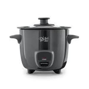 DESCRIPTION: (1) MINI RICE COOKER BRAND/MODEL: DASH INFORMATION: BLACK SIZE: 2 CUP CAPACITY RETAIL$: $40.82 EA QTY: 1