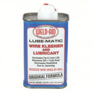 DESCRIPTION: (6) WIRE FEEDER LUBRICANT BRAND/MODEL: WELD AID #24A426 SIZE: 3.75 OZ RETAIL$: $8.66 EA QTY: 6