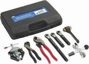 DESCRIPTION: (1) BATTERY TERMINAL SERVICE KIT BRAND/MODEL: OTC #4631 INFORMATION: BLACK SIZE: 8 PIECES RETAIL$: $91.25 EA QTY: 1