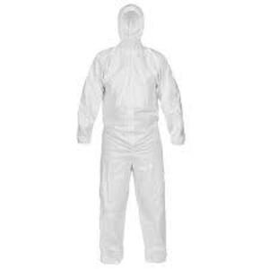 DESCRIPTION: (25) STERILE COVERALLS WITH ATTACHED HOOD AND ELASTIC WRISTS AND ANKLES BRAND/MODEL: LAKELAND #CTL428CS INFORMATION: WHITE SIZE: 5XL RETA