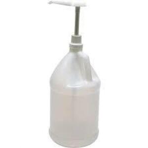 DESCRIPTION: (12) DISPENSER BOTTLE WITH PLUNGER BRAND/MODEL: DYNALON #71118442 INFORMATION: WHITE / CLEAR SIZE: 1 GAL RETAIL$: $281.24 TOTAL QTY: 12