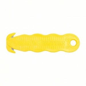 DESCRIPTION: (1) CASE OF (100) SAFETY CUTTERS BRAND/MODEL: KLEVER KUTTER #25GW28 INFORMATION: YELLOW SIZE: 4-5/8" LONG RETAIL$: $222.16 EA QTY: 1