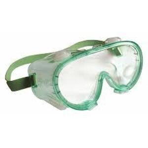 DESCRIPTION: (10) SAFETY GOGGLES BRAND/MODEL: MONOGOGGLE 211 #14384 INFORMATION: GREEN RETAIL$: $6.78 EA QTY: 10