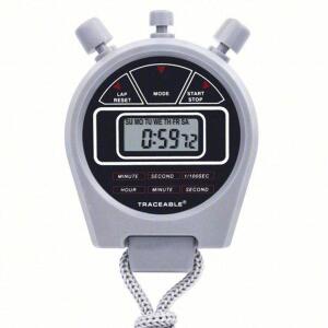 DESCRIPTION: (6) STOPWATCH BRAND/MODEL: TRACEABLE #4YMT7 INFORMATION: WHITE SIZE: 1/3" LCD RETAIL$: $15.81 QTY: 6