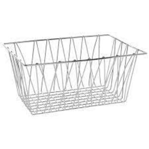 DESCRIPTION: (2) BOXES OF (4) WIRE BASKETS INFORMATION: CHROME RETAIL$: $20.58 EA QTY: 2