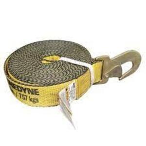 DESCRIPTION: (6) SNAP HOOK WINCH STRAP BRAND/MODEL: KINEDYNE #FE7900-1 SIZE: 2X27 RETAIL$: $21.95 EA QTY: 6