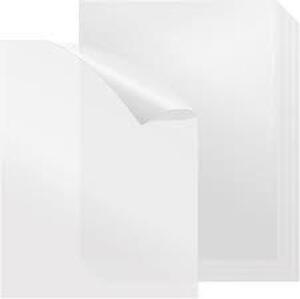 DESCRIPTION: (3) PACKS OF (100) GLASSINE PAPER SHEETS BRAND/MODEL: GLASSINE INFORMATION: CLEAR SIZE: 100 PER PACK 16X30 RETAIL$: $25.00 EA QTY: 3