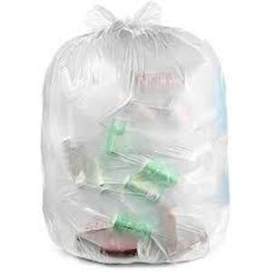 DESCRIPTION: (1) BOX OF (50) TRASH BAGS BRAND/MODEL: RXS9011X0 INFORMATION: CLEAR SIZE: 48X52 RETAIL$: $48.00 ea QTY: 1