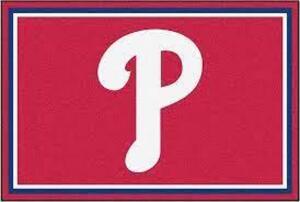 DESCRIPTION: (1) AREA RUG BRAND/MODEL: PHILADELPHIA PHILLIES SIZE: 5X8 RETAIL$: $247.65 EA QTY: 1