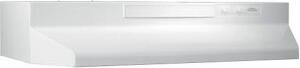 DESCRIPTION: (1) DUCTLESS RANG HOOD BRAND/MODEL: BRAWN #F403011 INFORMATION: WHITE SIZE: 30" RETAIL$: $100.00 EA QTY: 1