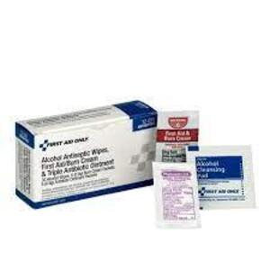 DESCRIPTION: (8) PACKS OF (42) TRIPLE ANTIBIOTIC WIPES BRAND/MODEL: FIRST AID ONLY #39N909 RETAIL$: $8.22 EA QTY: 8