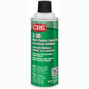 DESCRIPTION: (4) MULTI PURPOSE LUBRCANT AND CORROSION INHIBITOR BRAND/MODEL: CRC 3-36 SIZE: 11 OZ RETAIL$: $6.25 EA QTY: 4