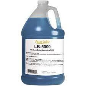 DESCRIPTION: (2) MEDIUM DUTY MACHINING FLUID BRAND/MODEL: ACCU-LUBE LB-5000 SIZE: 1 GALLON RETAIL$: $142.00 EA QTY: 2