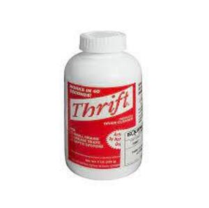 DESCRIPTION: (6) DRAIN CLEANER, ODORLESS BRAND/MODEL: THRIFT SIZE: 2 LBS RETAIL$: $40.00 EA QTY: 6