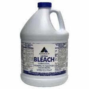 DESCRIPTION: (2) GERMICIDAL ULTRA BLEACH BRAND/MODEL: AROCEP #AR110001 SIZE: 1 GALLON RETAIL$: $15.60 EA QTY: 2