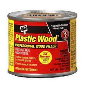 DESCRIPTION: (1) CASES OF (6) PLASTIC WOOD FILLER BRAND/MODEL: DAP #10L507 INFORMATION: WHITE SIZE: 4 OZ CANS RETAIL$: $8.54 PER CAN QTY: 1