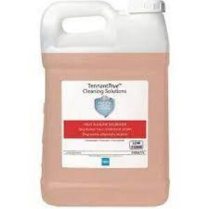 DESCRIPTION: (1) HIGH ALKALINE DEGREASER BRAND/MODEL: TENNANT TRUE CLEANING SOLUTIONS SIZE: 2.5 GALLONS RETAIL$: $80.00 EA QTY: 1