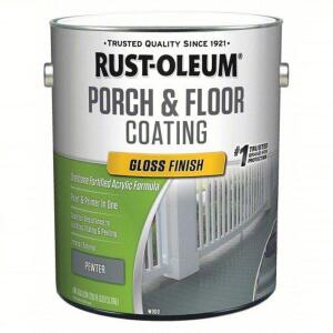 DESCRIPTION: (1) FLOOR COATING BRAND/MODEL: RUST-OLEUM #460T98 INFORMATION: PEWTER SIZE: 1 GALLON RETAIL$: $76.65 EA QTY: 1