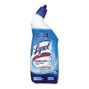 DESCRIPTION: (3) TOILET BOWL CLEANER BRAND/MODEL: LYSOL HYDROGEN PEROXIDE SIZE: 24 FL OZ RETAIL$: $6.24 EA QTY: 3