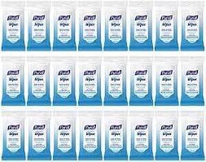 DESCRIPTION: (1) CASE OF (340) PACKS OF HAND SANITIZER WIPES BRAND/MODEL: STREAMLINE QTY: 1