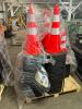 DESCRIPTION: (10) REFLECTIVE TRAFFIC CONES BRAND/MODEL: AGT SIZE: 14"X29" QTY: 10 - 2