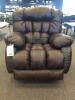 BROWN ROCKER RECLINER