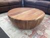 WOOD STORAGE OTTOMAN/TABLE - 3