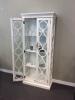 GLASS AND WOOD CABINET - 4