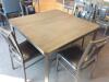 GREY DINING SET - 3