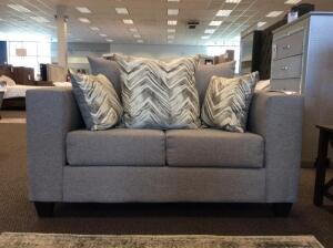 GREY LOVESEAT