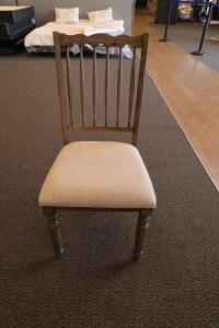 WOOD/UPHOLSTERED DINING CHAIR