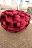 VELVET POUF WINE CHAIR