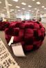 VELVET POUF WINE CHAIR - 2