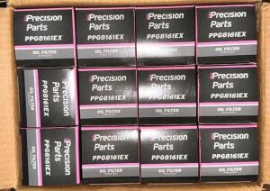 (12)- PRECISION PARTS ENGINE OIL FILTERS