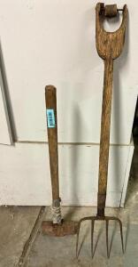 (2)- LONG HANDLE TOOLS