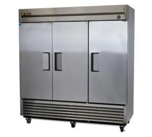 78" THREE SECTION REACH IN REFRIGERATOR