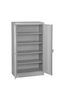 DESCRIPTION: (1) JANITORIAL SUPPLY CABINET BRAND/MODEL: TENNSCO #JAN6618DH-MGY INFORMATION: MEDIUM GRAY SIZE: 36" X 18" X 64" RETAIL$: $618.68 EA QTY: