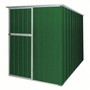 DESCRIPTION: (1) STORAGE SHED BRAND/MODEL: PRODUCT NUMBER #13X102 INFORMATION: GREEN SIZE: 5.7 FT X 6.2 FT X 6.3 FT, 175 CU FT CAPACITY RETAIL$: $390.