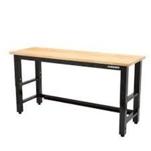 DESCRIPTION: (1) SOLID WOOD TOP WORKBENCH, HEAVY DUTY BRAND/MODEL: HUSKY #1001488135 SIZE: 72" RETAIL$: $299.99 EA QTY: 1