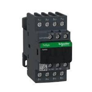 DESCRIPTION: (3) CONTACTOR BRAND/MODEL: SCHNEIDER #LC1DT40B7 SIZE: 4 POLES, 40A, 400V RETAIL$: $232.59 EA QTY: 3