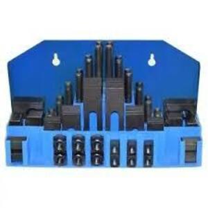 DESCRIPTION: (1) T-SLOT CLAMPING KIT BRAND/MODEL: WALTYOTUR INFORMATION: BLUE SIZE: 58 PIECES RETAIL$: $70.00 TOTAL QTY: 1