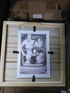 DESCRIPTION: (6) PICTURE FRAMES INFORMATION: HOLDS 4 X 6 PHOTOS SIZE: WOOD LOOK RETAIL$: $20.00 EA QTY: 6