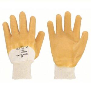 DESCRIPTION: (24) PAIR OF COATED GLOVES BRAND/MODEL: SHOWA #4AJ60 INFORMATION: WHITE AND YELLOW SIZE: SIZE 10 RETAIL$: $6.65 EA QTY: 24