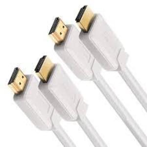 DESCRIPTION: (6) ULTRA HIGH SPEED HDMI CABLE BRAND/MODEL: INSTEN INFORMATION: WHITE SIZE: 8K, 10' RETAIL$: $12.99 EA QTY: 6