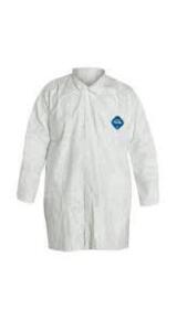 DESCRIPTION: (2) CASE OF (30) DISPOSABLE LAB COAT BRAND/MODEL: DUPONT #4T053 INFORMATION: WHITE SIZE: 7XL RETAIL$: $130.00 TOTAL QTY: 2