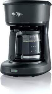 DESCRIPTION: (1) MINI BREW COFFEEMAKER BRAND/MODEL: MR. COFFEE SIZE: 5 CUP RETAIL$: $20.70 EA QTY: 1