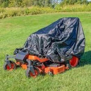 DESCRIPTION: (1) ZERO TURN MOWER COVER BRAND/MODEL: POWERCARE #1006-966-185 SIZE: 42X75X57X33 RETAIL$: $54.98 EA QTY: 1