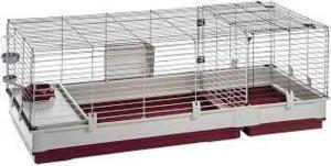 DESCRIPTION: (1) RABBIT CAGE BRAND/MODEL: FERPLAST KROLIK SIZE: LARGE RETAIL$: $100.00 EA QTY: 1