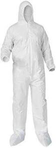 DESCRIPTION: (1) CASE OF (25) PROTECTIVE COVERALL HOOD WITH BOOTBRAND/MODEL: PROTEKT #PC0150WINFORMATION: WHITERETAIL$: $165.87 EAQTY: 1